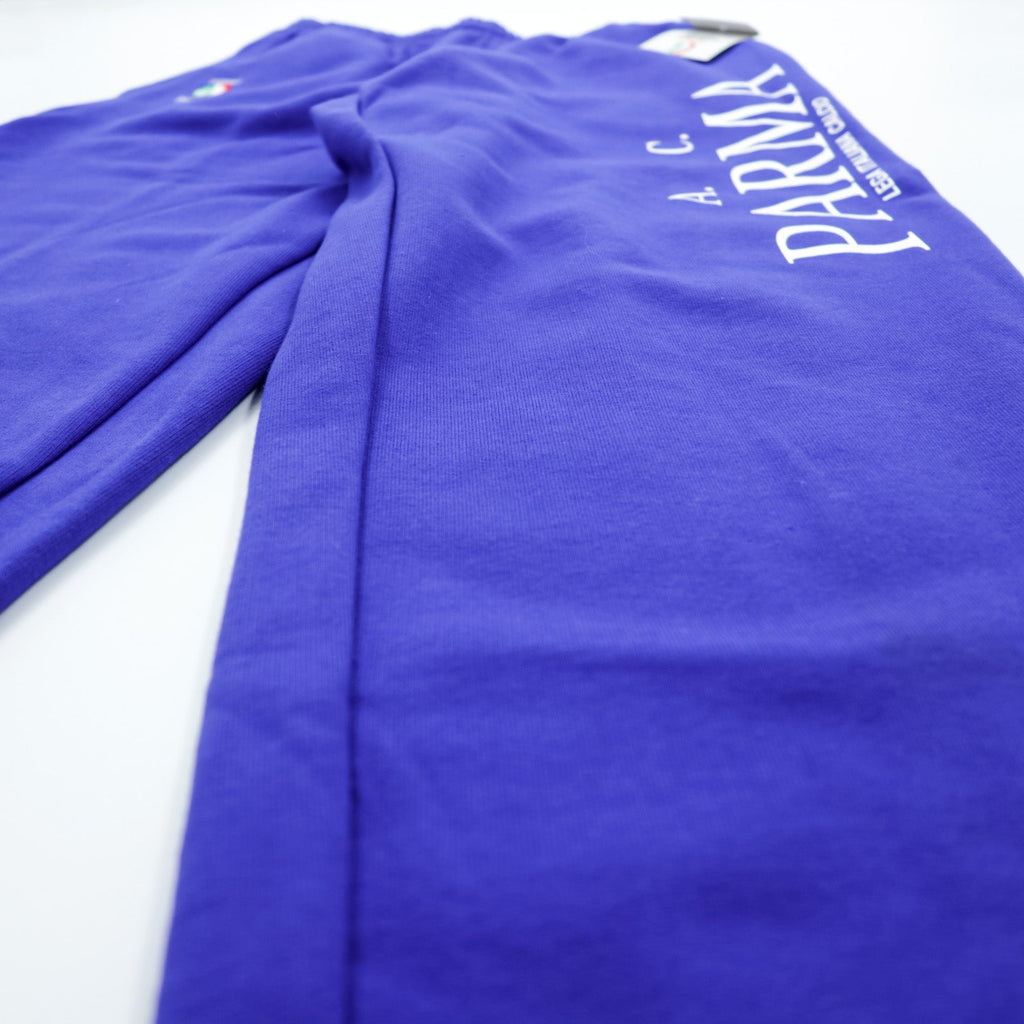 Kappa 90s Made in Japan Jogger Track Pants Jersey L Blue ITALIAN FOOTBALL LEAGUE F.C. PARMA Unused