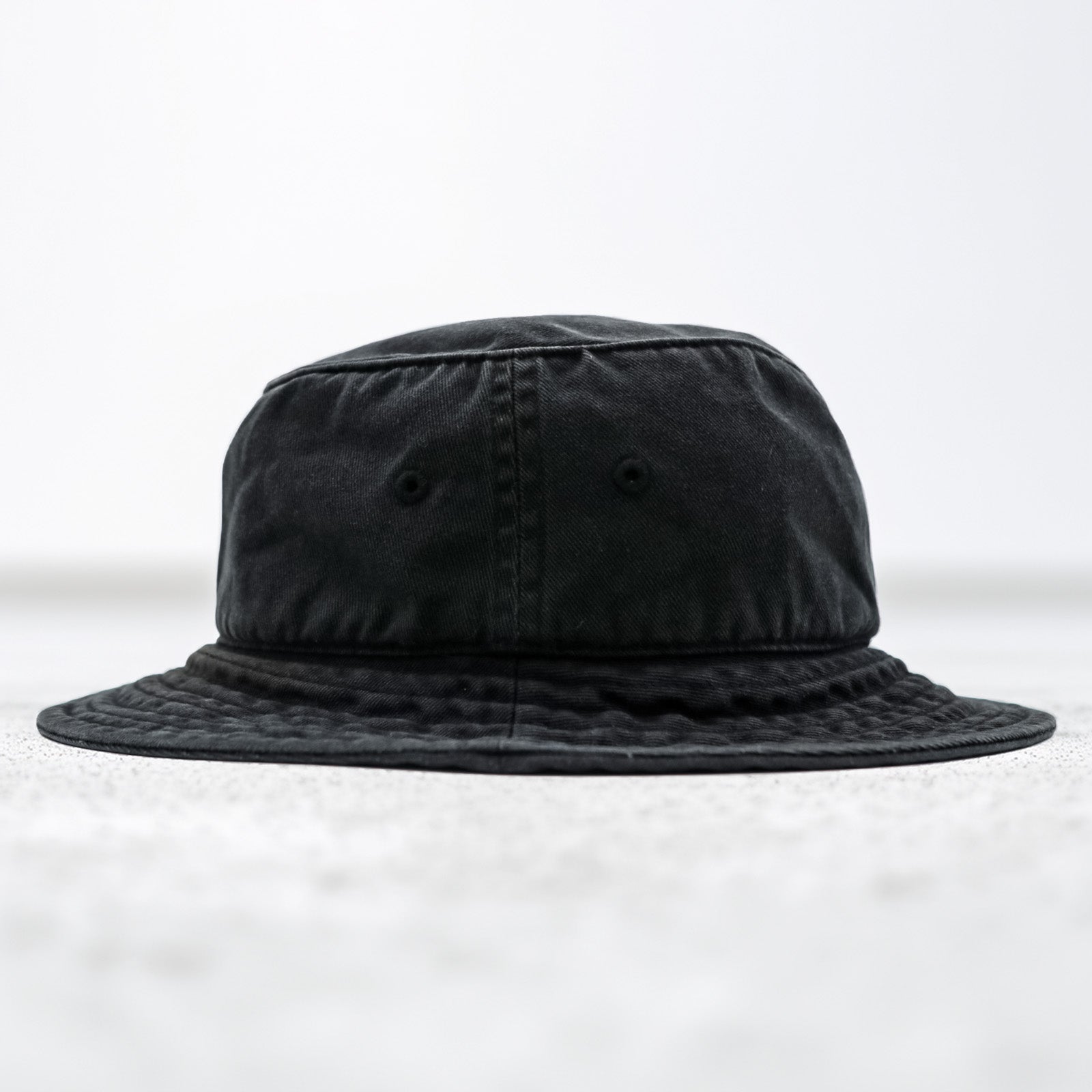 Polo Ralph Lauren 90年代 バケットハット S/M ブラック スモールポニー 刺繍 ロゴ
