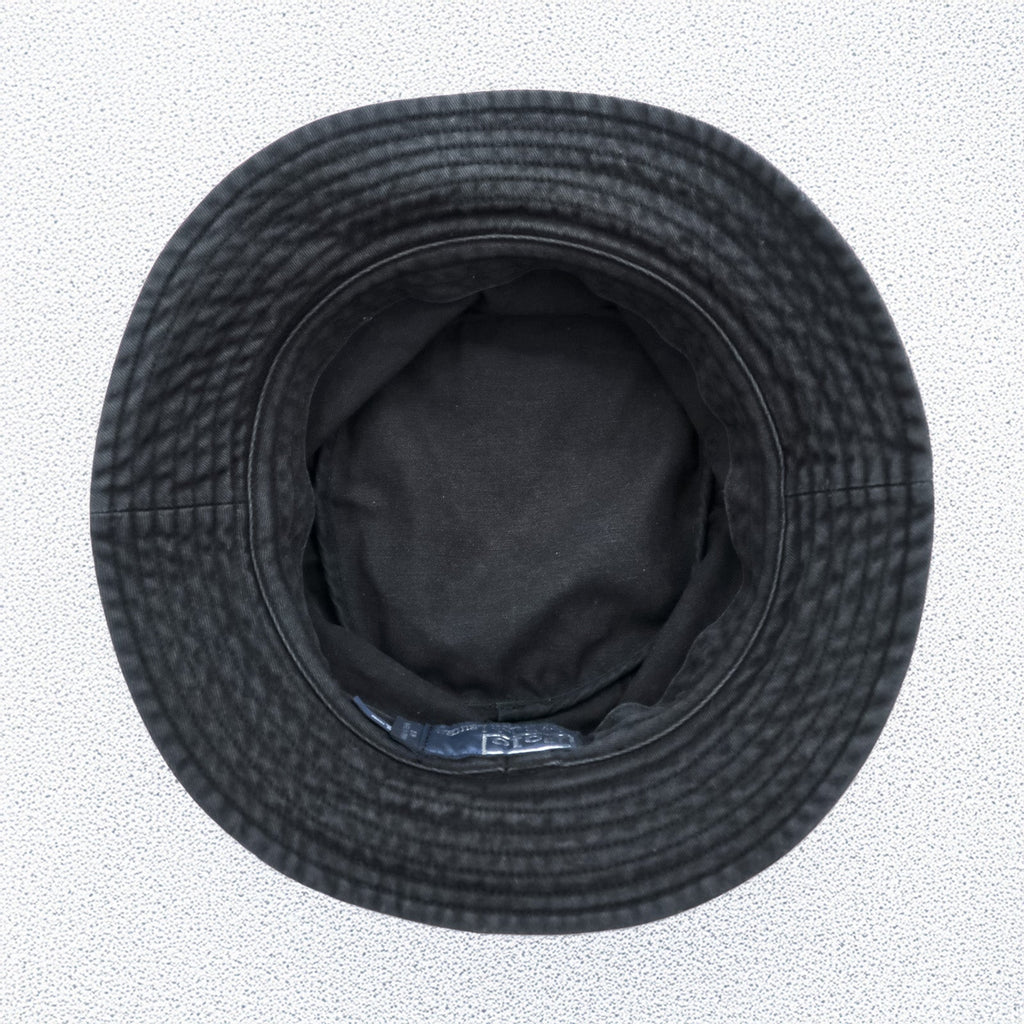 Polo Ralph Lauren 90年代 バケットハット S/M ブラック スモールポニー 刺繍 ロゴ