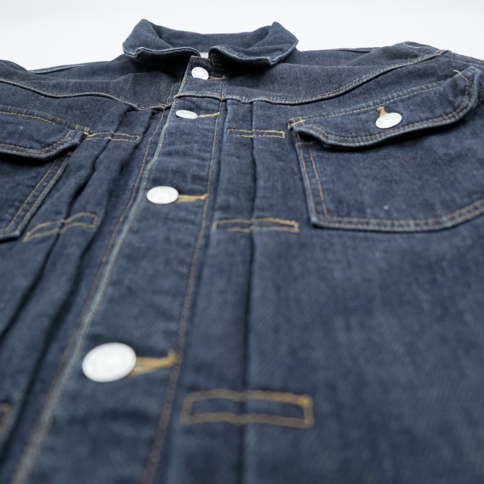 snow peak 日本製 2ndタイプ デニムジャケット Gジャン S インディゴ 濃紺 JOURNAL STANDARD relume別注 JSR-JK-16AU003