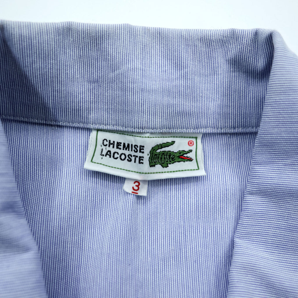 CHEMISE LACOSTE 90s Made in Japan Swing Top Harrington Jacket M Blue Chinstrap Cotton