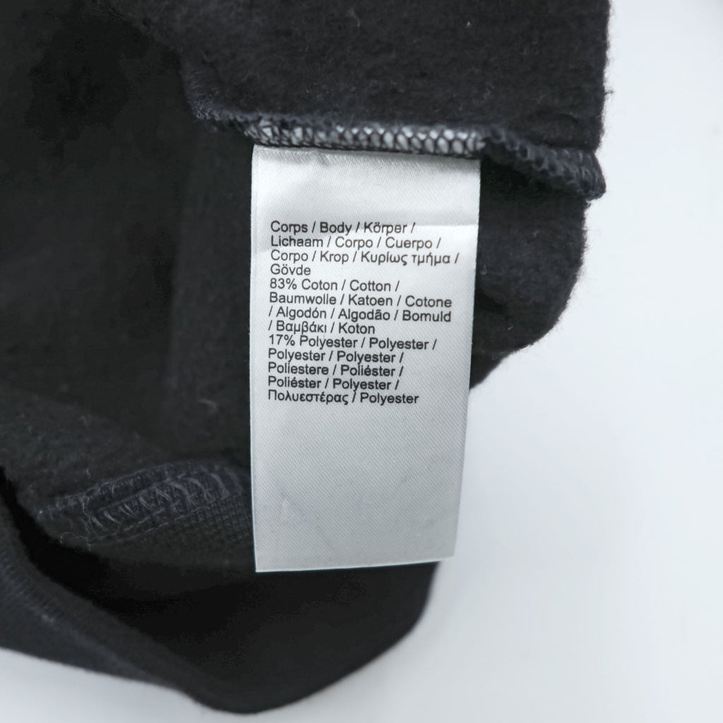 LACOSTE SPORT Zip Hoodie XL Black Embroidered Logo Side Pockets