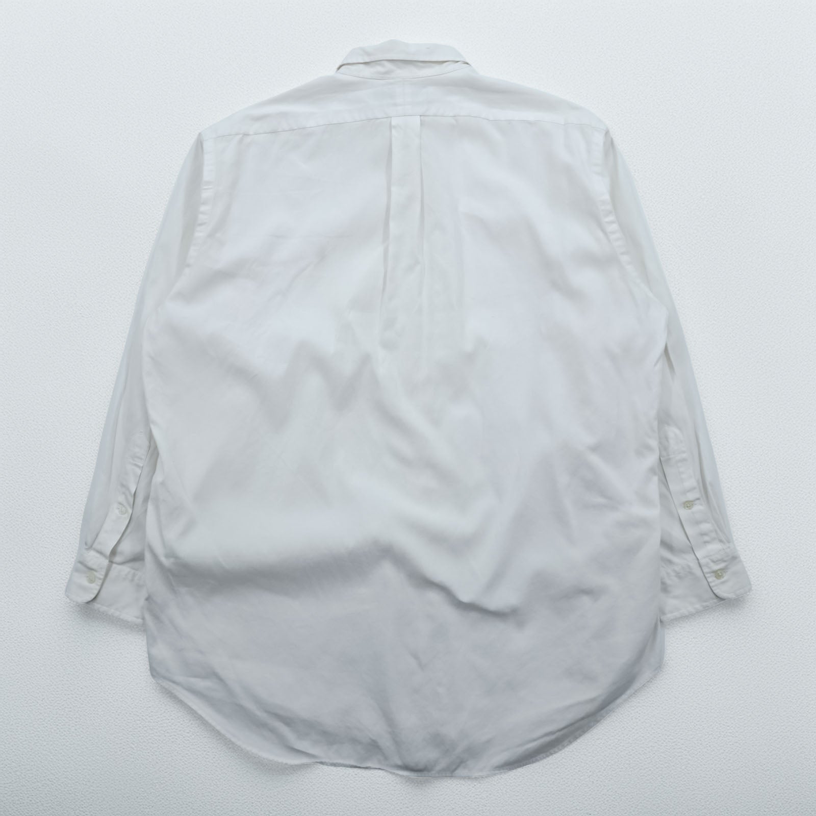 Ralph Lauren 90s Oxford Button-Down Shirt XL White YARMOUTH Small Pony Embroidered Logo
