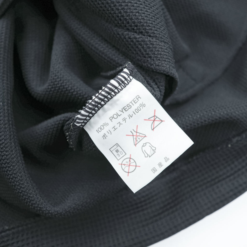 Kappa 90s Made in Japan Track Jacket Tracksuit Set Up M Black Drawstring Joggers Hem Zips Slits