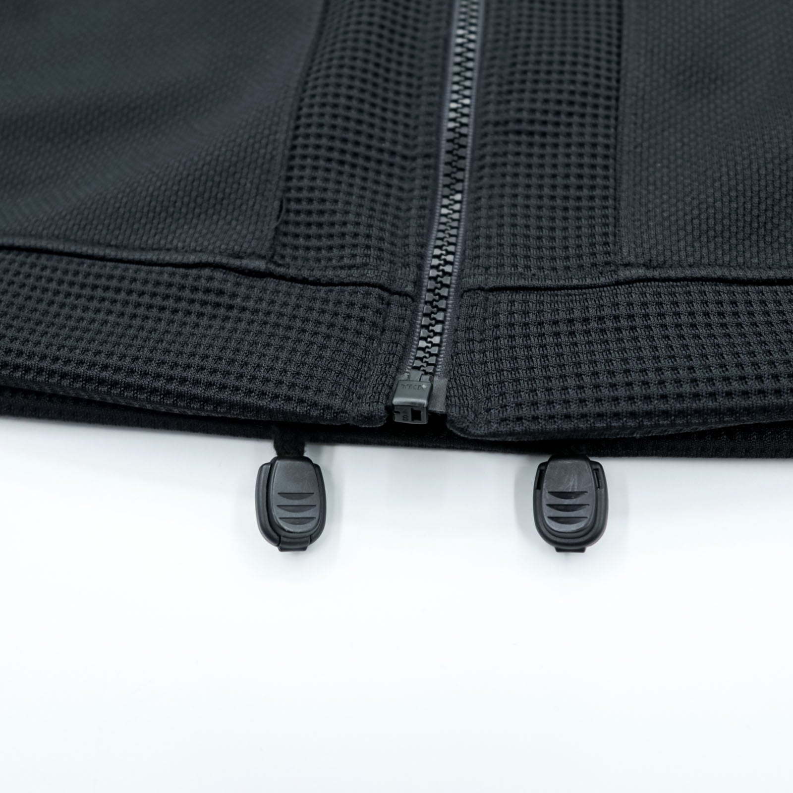 Kappa 90s Made in Japan Track Jacket Tracksuit Set Up M Black Drawstring Joggers Hem Zips Slits