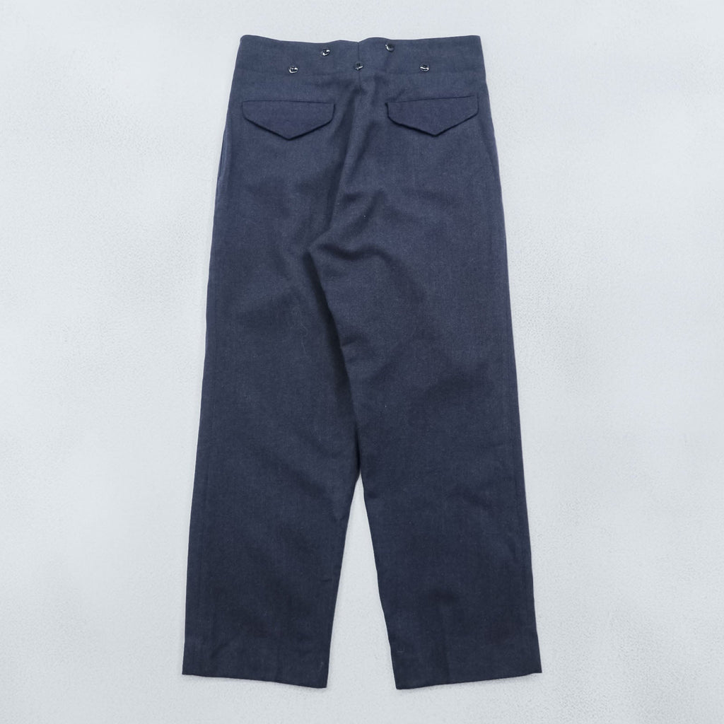 Clayman & Sons LTD 60s Euro Vintage Slacks Trousers M Navy RAF Military 8405-21-800-1044