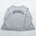 RUSSELL ATHLETIC × K3 & Co. Arch Logo Sweatshirt FREE Wide Gray Drop Shoulder 1668-599-1588