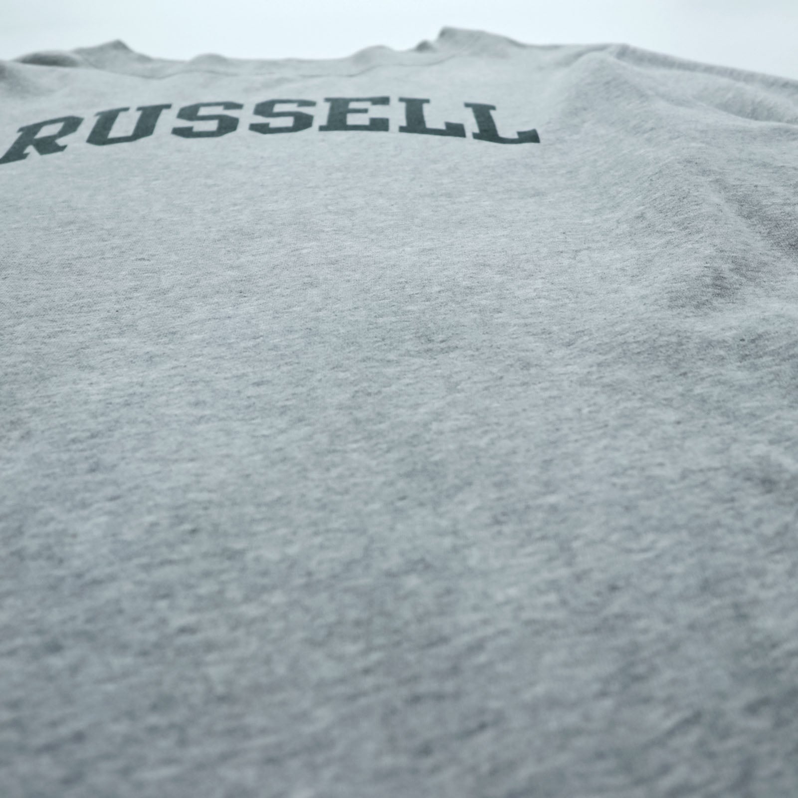 RUSSELL ATHLETIC × K3 & Co. Arch Logo Sweatshirt FREE Wide Gray Drop Shoulder 1668-599-1588