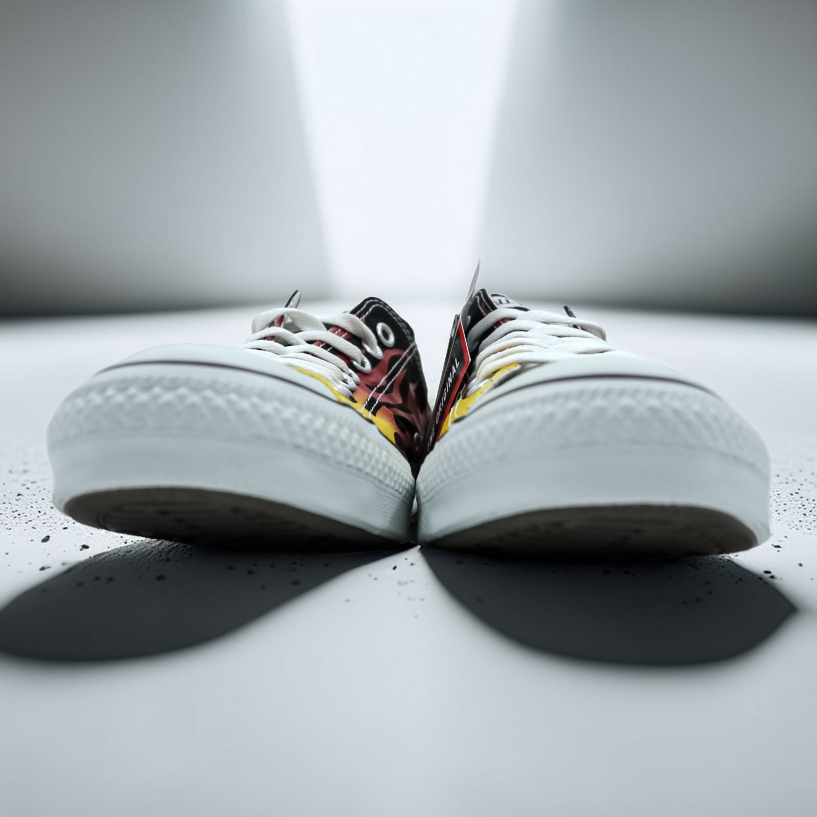CONVERSE オールスター ALL STAR ファイヤーパターン スニーカー 28cm キャンバス IGNITE イグナイト 1CJ843 未使用品