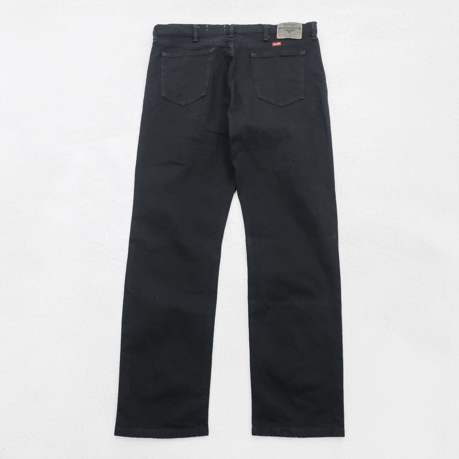 Wrangler Black Denim Pants Jeans XL Black REGULAR FIT Unused
