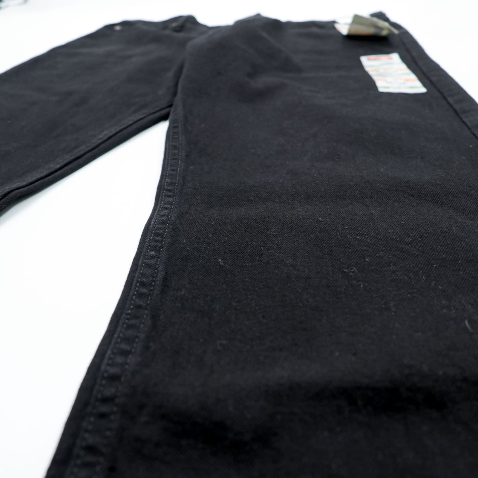 Wrangler Black Denim Pants Jeans XL Black REGULAR FIT Unused