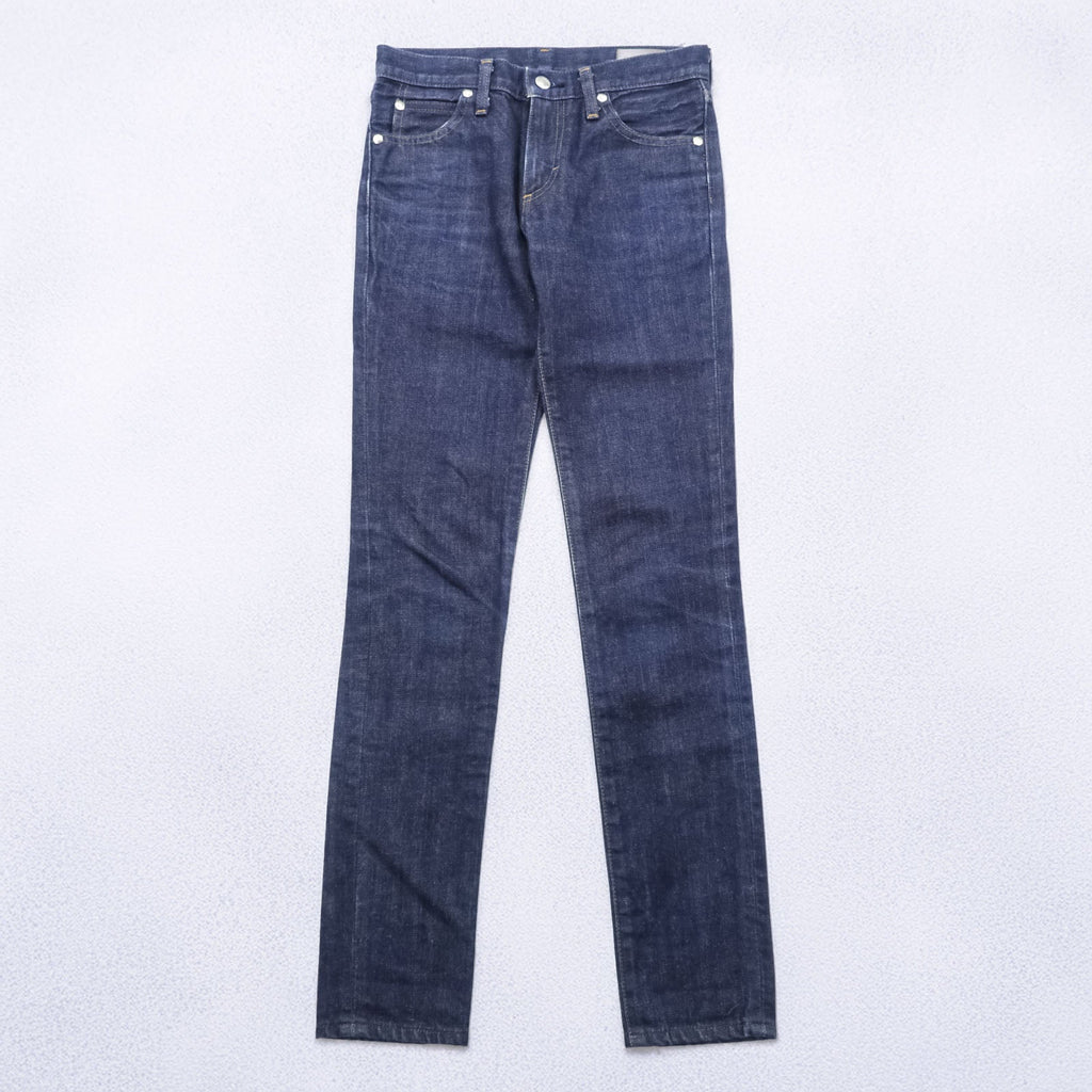 HYKE Made in Japan Tight Slim Denim Pants Jeans M Indigo Dark Blue TIGHT SLIM