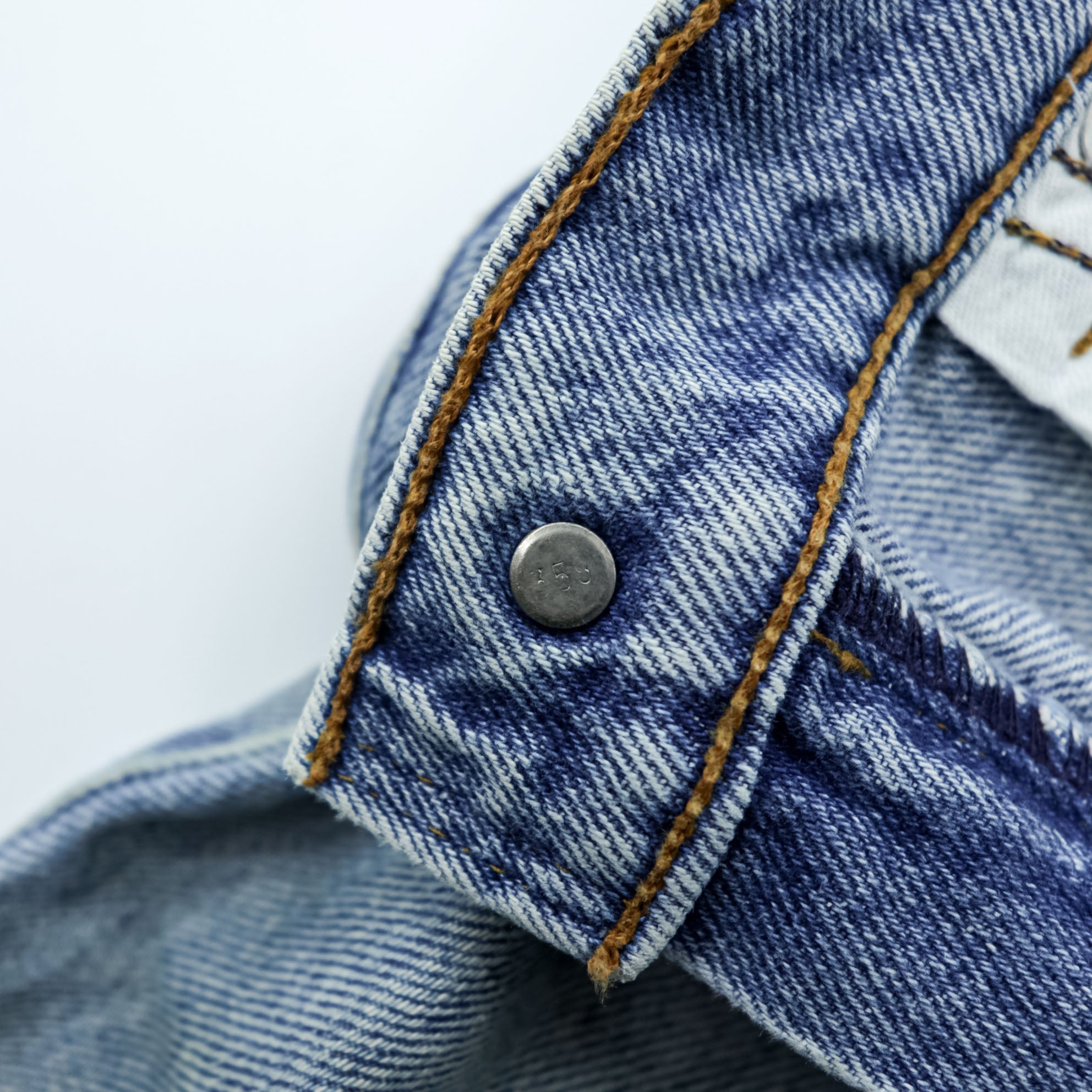 Levi's 90年代 デニムパンツ ジーンズ S インディゴ ブルー ボタン裏359 515-0217