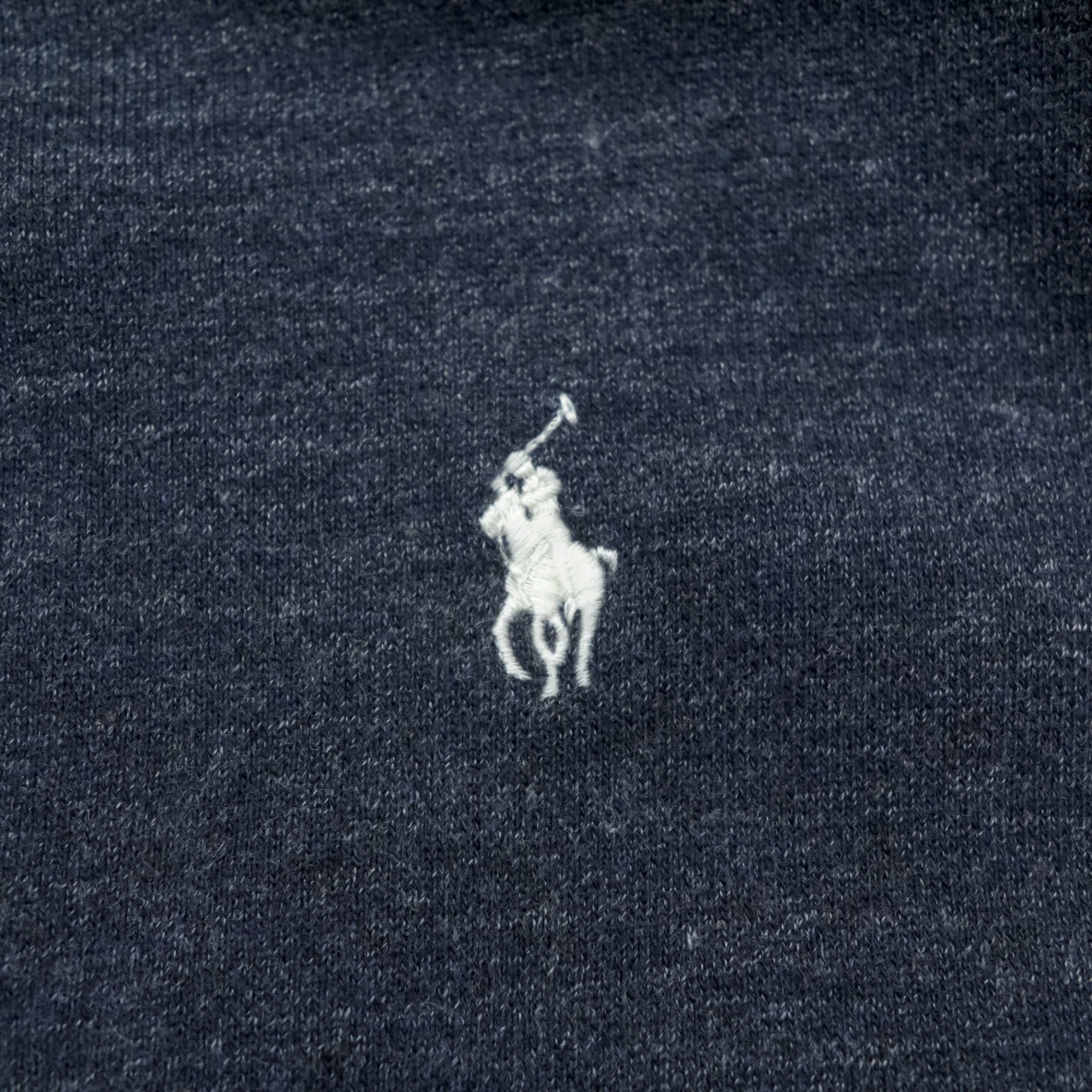Polo Ralph Lauren Reverse Weave Zip Hoodie 3XL Grey Small Pony Embroidered Logo Big Size Front Pocket