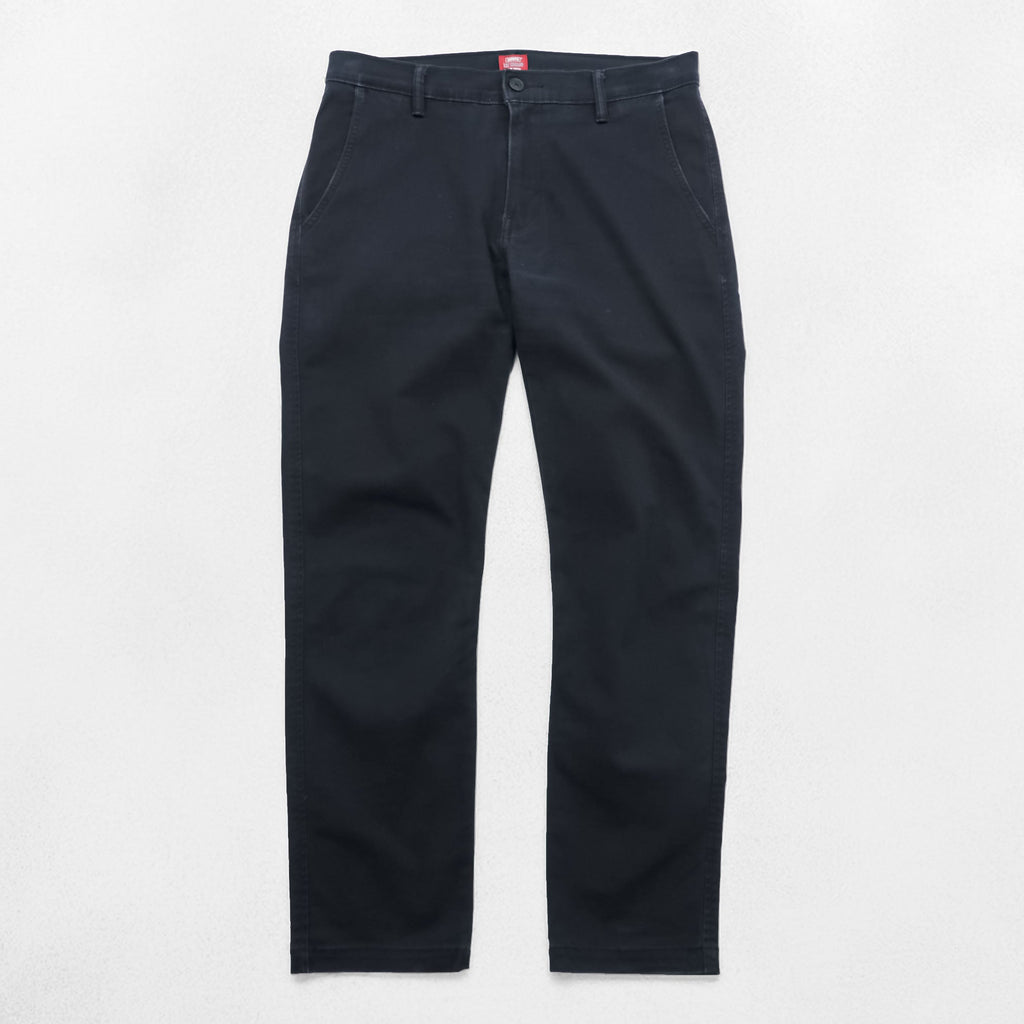 Levi's XX CHINO Slim Tapered Chino Pants Work Pants M Black Stretch 85227-0044