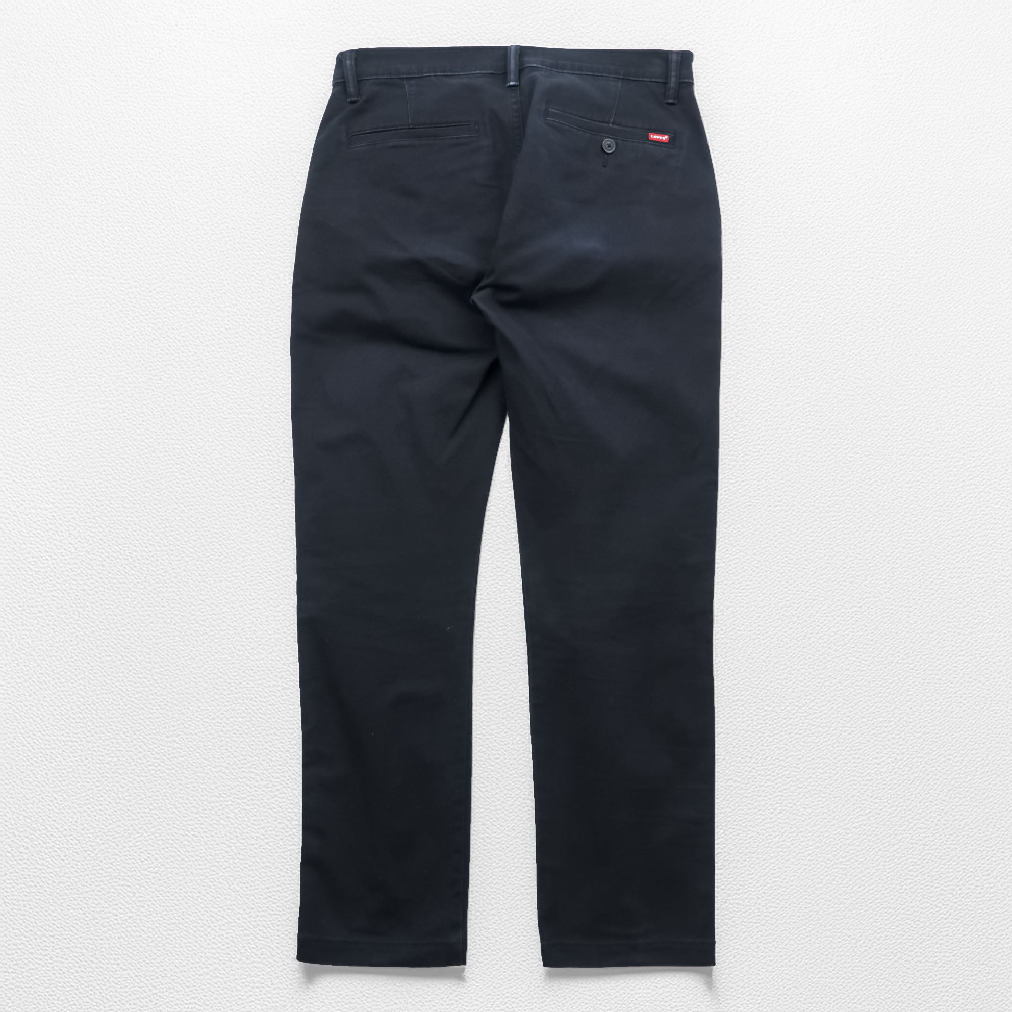 Levi's XX CHINO Slim Tapered Chino Pants Work Pants M Black Stretch 85227-0044
