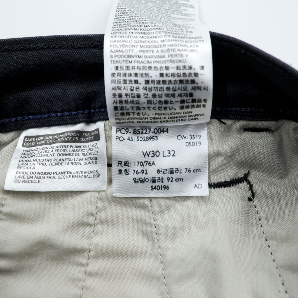 Levi's XX CHINO Slim Tapered Chino Pants Work Pants M Black Stretch 85227-0044