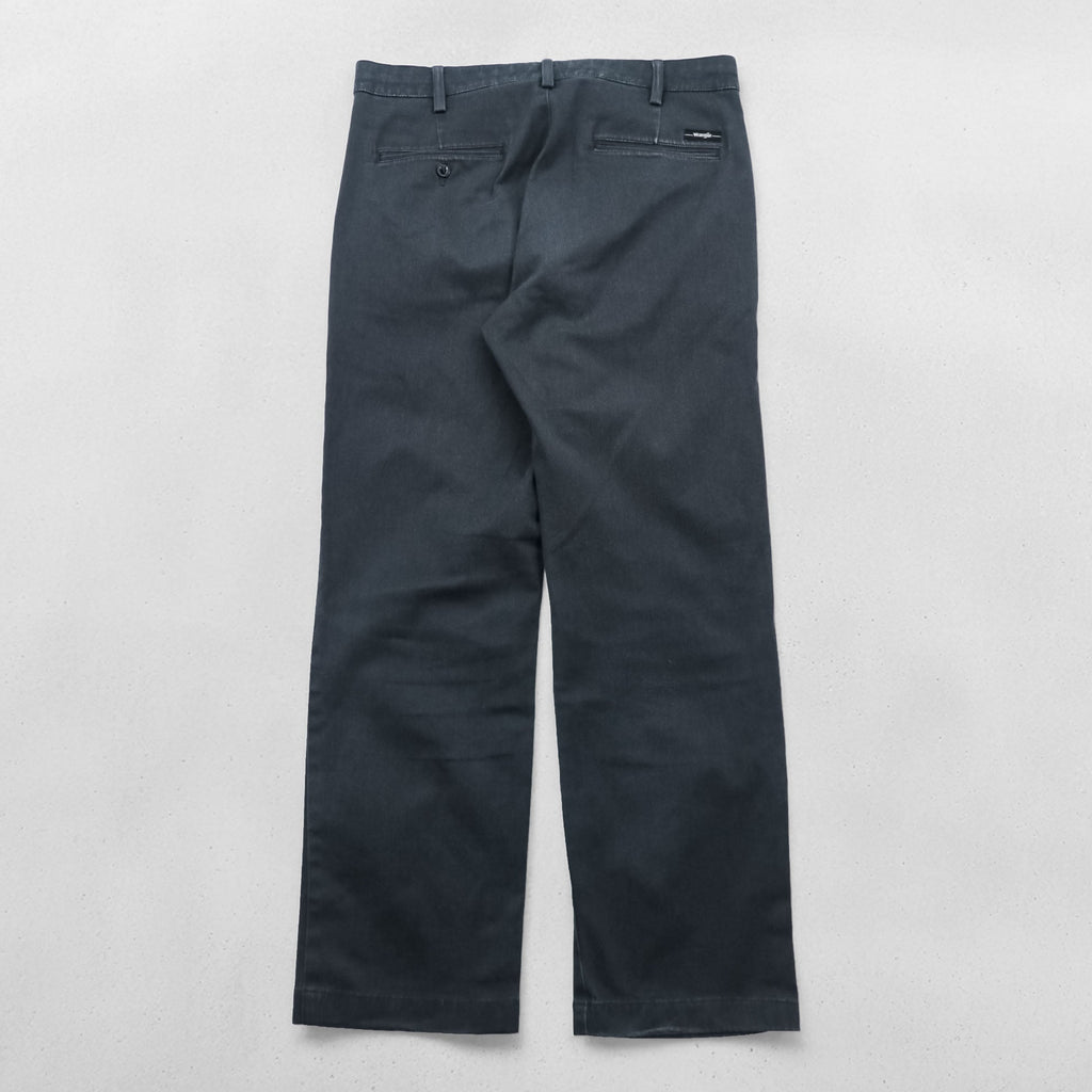 Wrangler Stretch Chino Work Pants M Gray Straight W4603