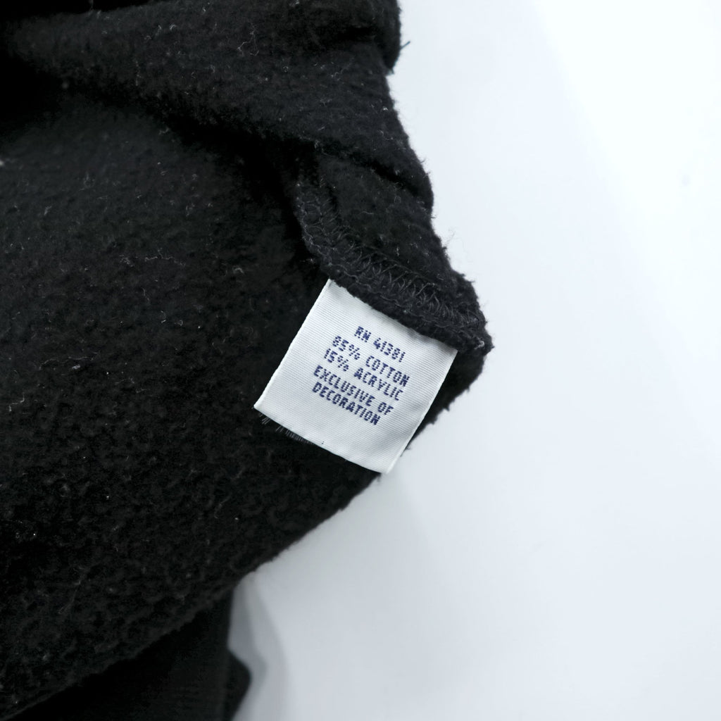 Polo Ralph Lauren Polo Bear Zip Hoodie L Black Front Pocket Cotton