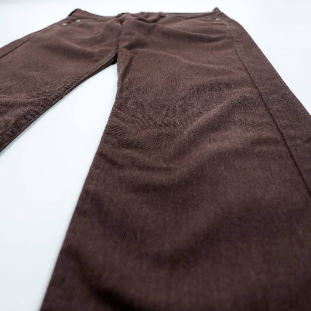 Levi's 505 デニムパンツ ジーンズ S ダークブラウン ストレッチ レギュラーフィット 00505-2241