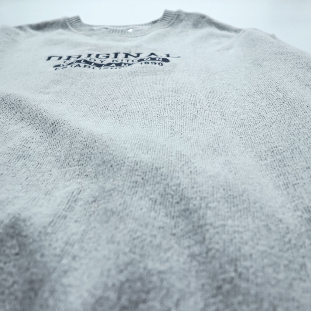ESY SURF CO. 00s Vintage College Embroidered Sweatshirt XL Gray ORIGINAL CANDY KITCHEN WILLIAMSON
