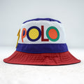 Polo Ralph Lauren Reversible Color-Blocked Bucket Hat with Mesh Pocket and Bungee Cord
