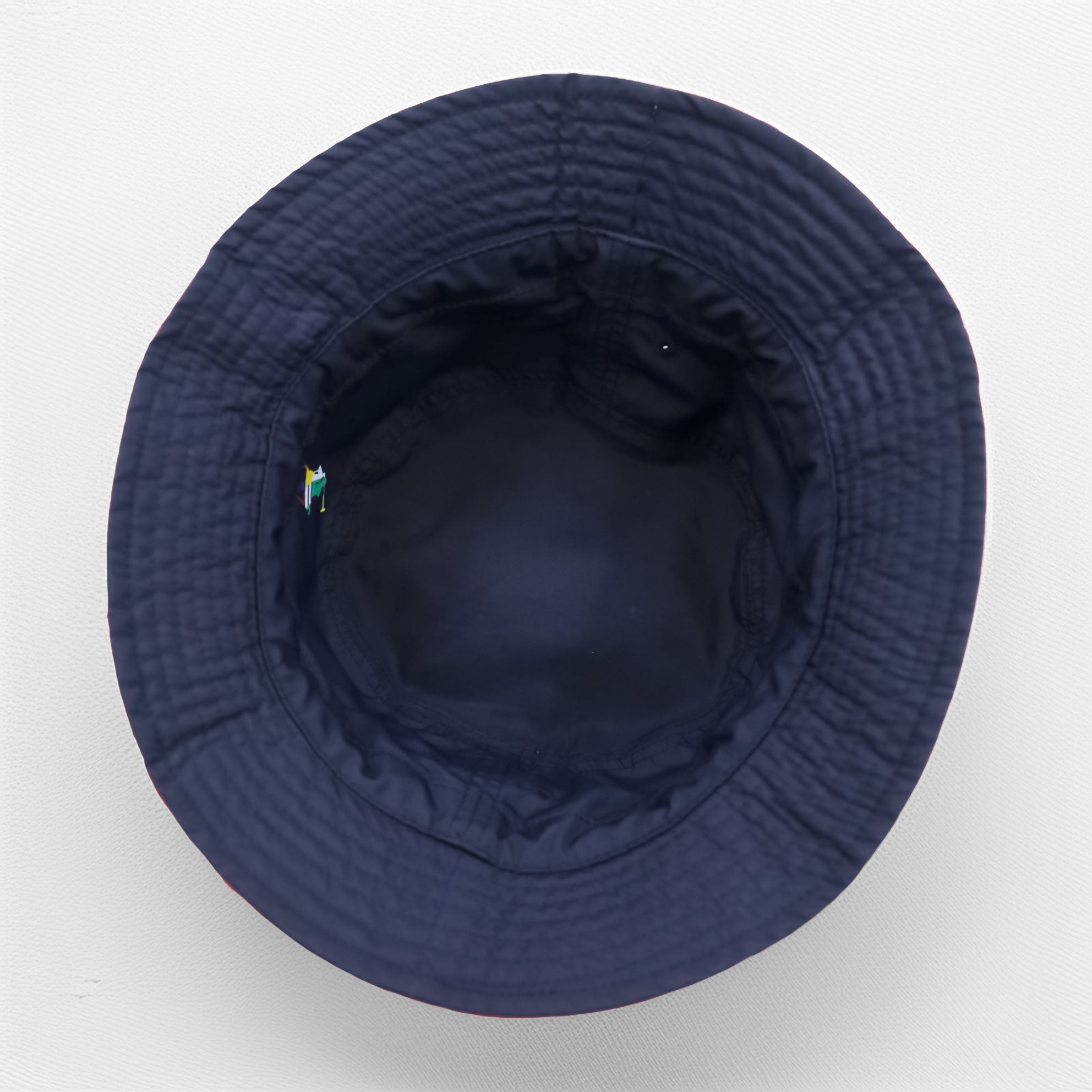 Polo Ralph Lauren Reversible Color-Blocked Bucket Hat with Mesh Pocket and Bungee Cord