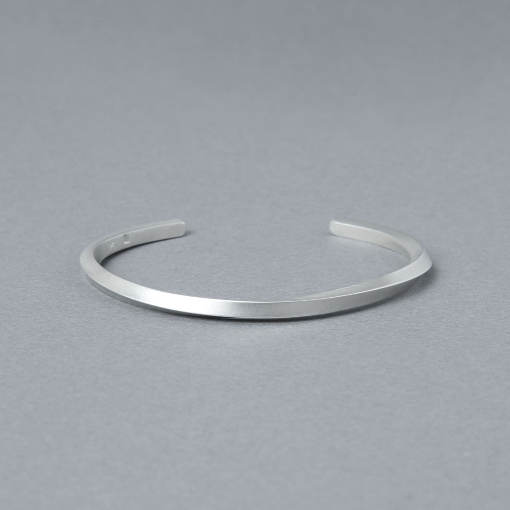 Sterling Silver 925 Bangle ｜Width 3mm｜21-B-002