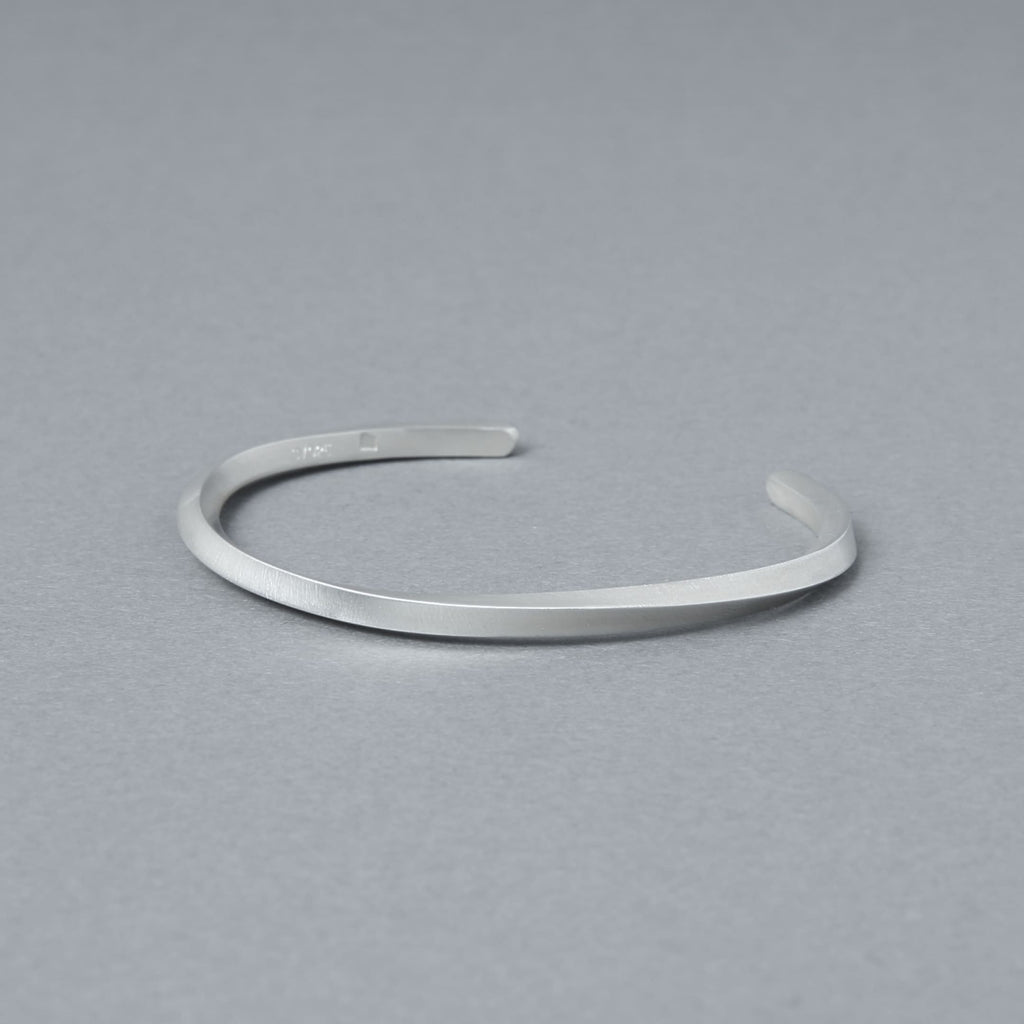 Sterling Silver 925 Bangle ｜Width 3mm｜21-B-002