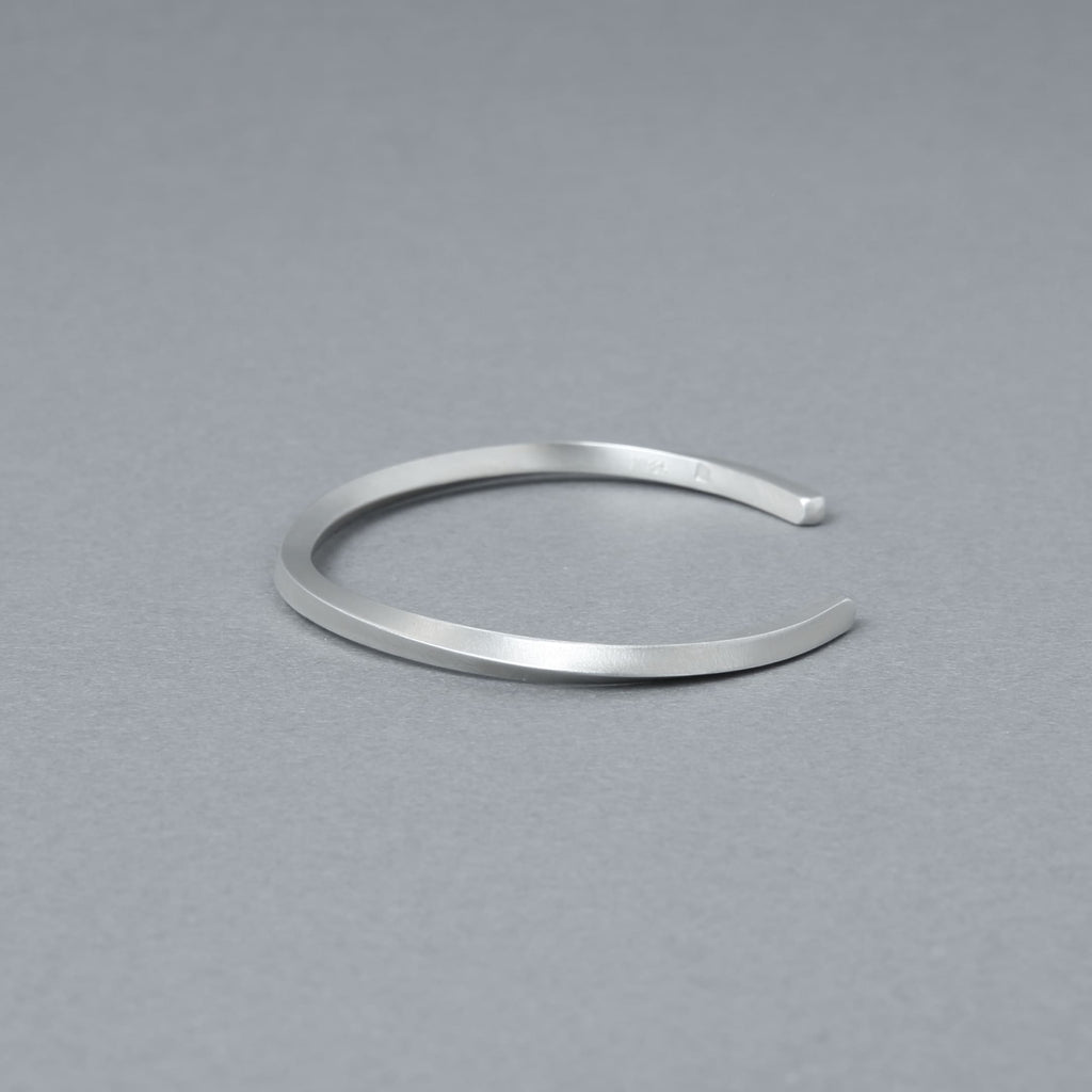 Sterling Silver 925 Bangle ｜Width 3mm｜21-B-002