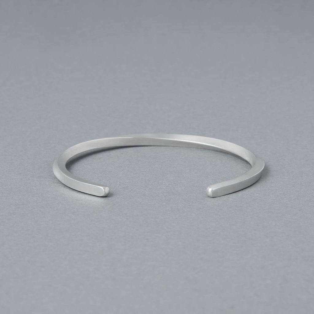 Sterling Silver 925 Bangle ｜Width 3mm｜21-B-002