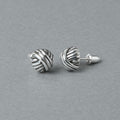 シルバー925 ピアス いぶし加工あり | 24-E-023