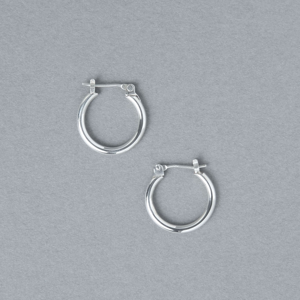 シルバー925 フープピアス | 25-E-026