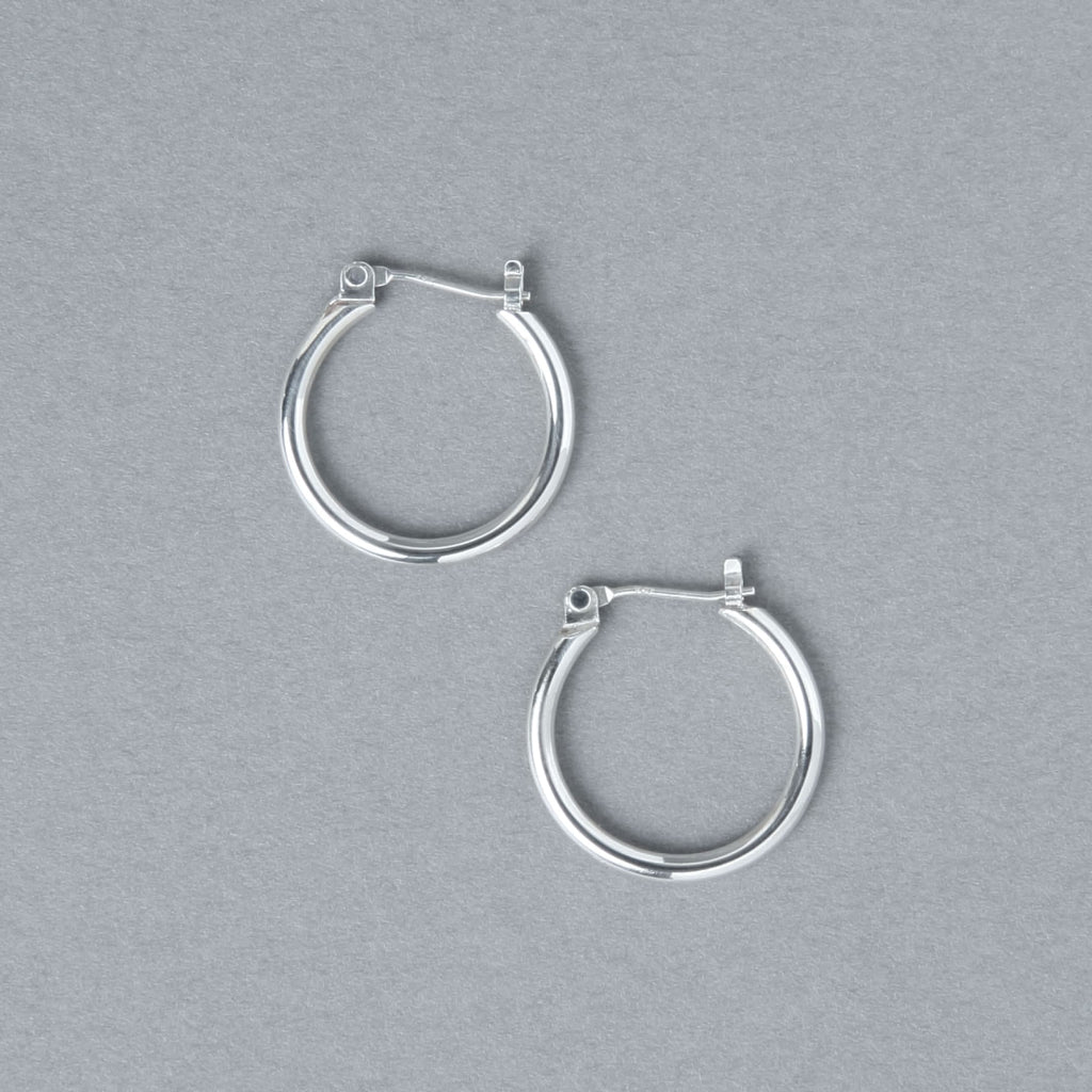 シルバー925 フープピアス | 25-E-027