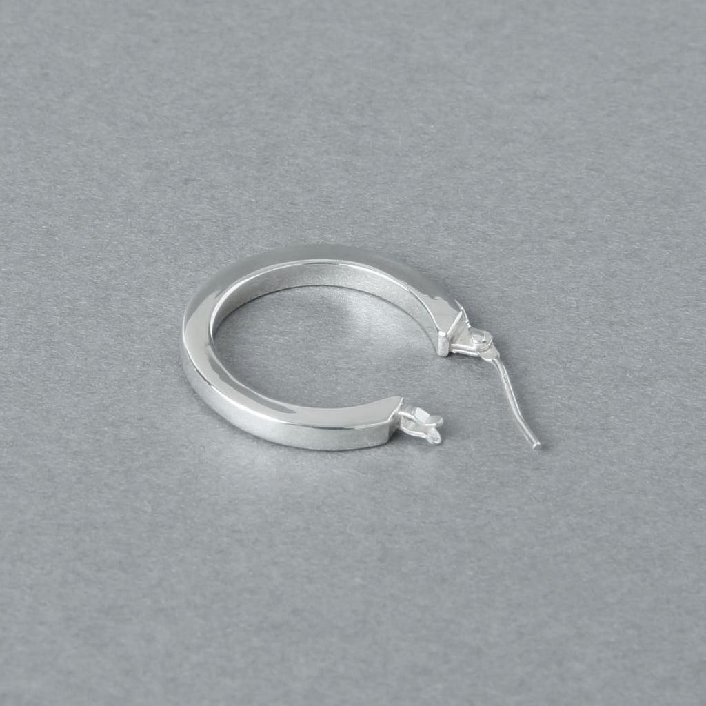 シルバー925 フープピアス | 25-E-028