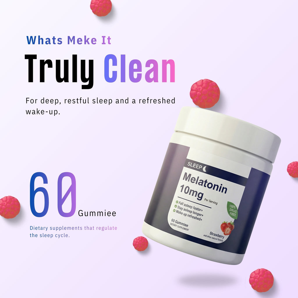 Melatonin Sleep Gummies | Precise Dose for Falling Asleep Faster