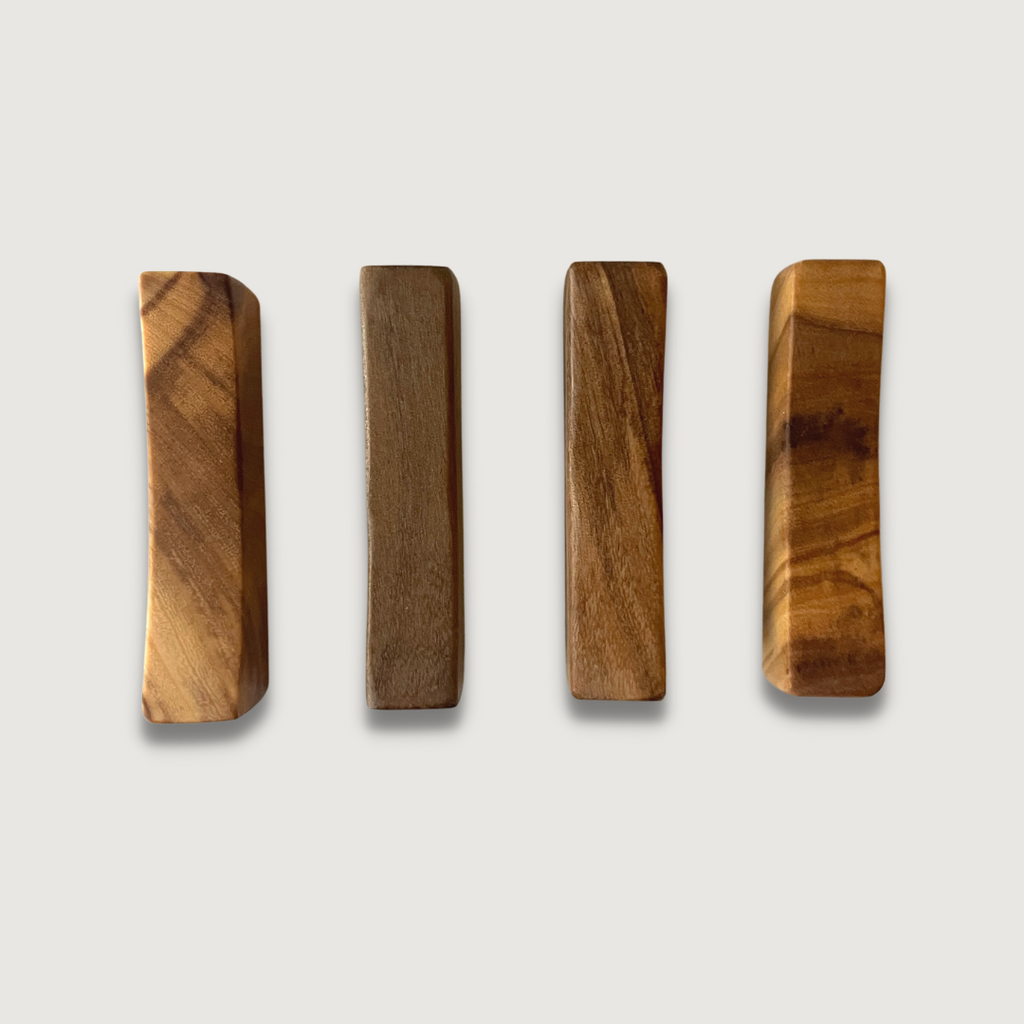 Olive chopstick rests (set of 4)