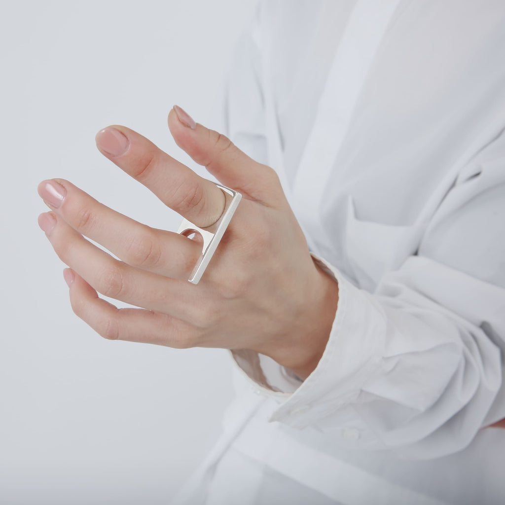 Silver 925 Double Ring | 24-R-033