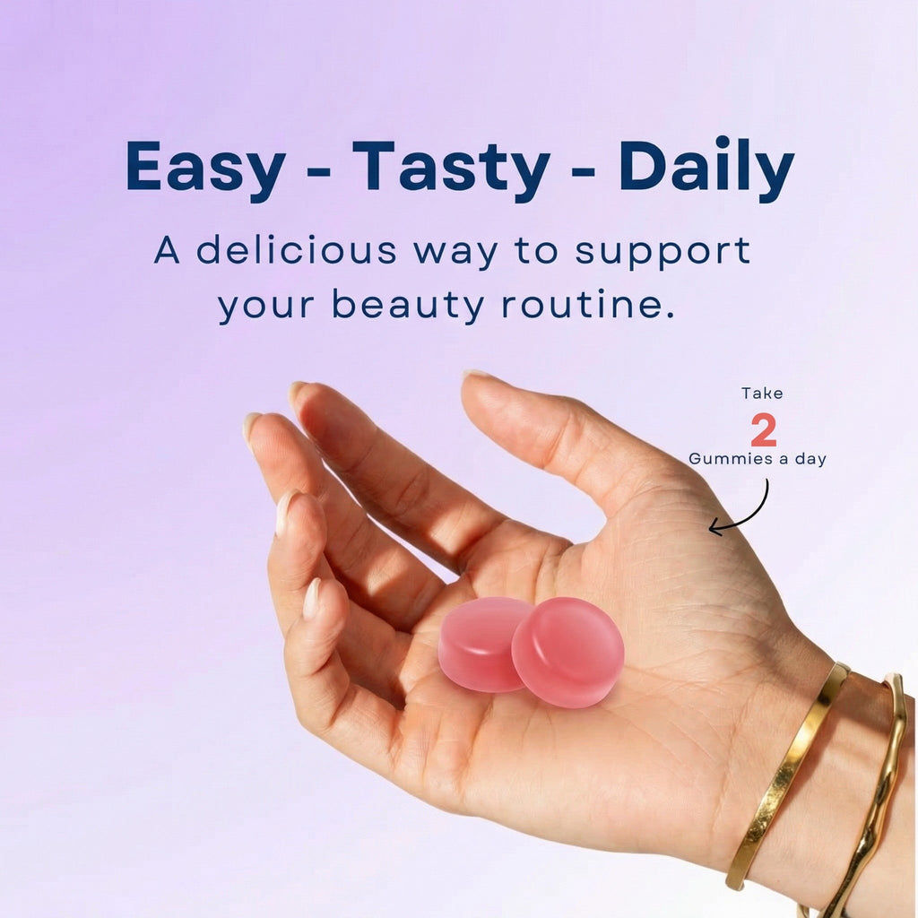 Biotin Hair & Nail Gummies | 5000mcg + Vitamins | 60ct