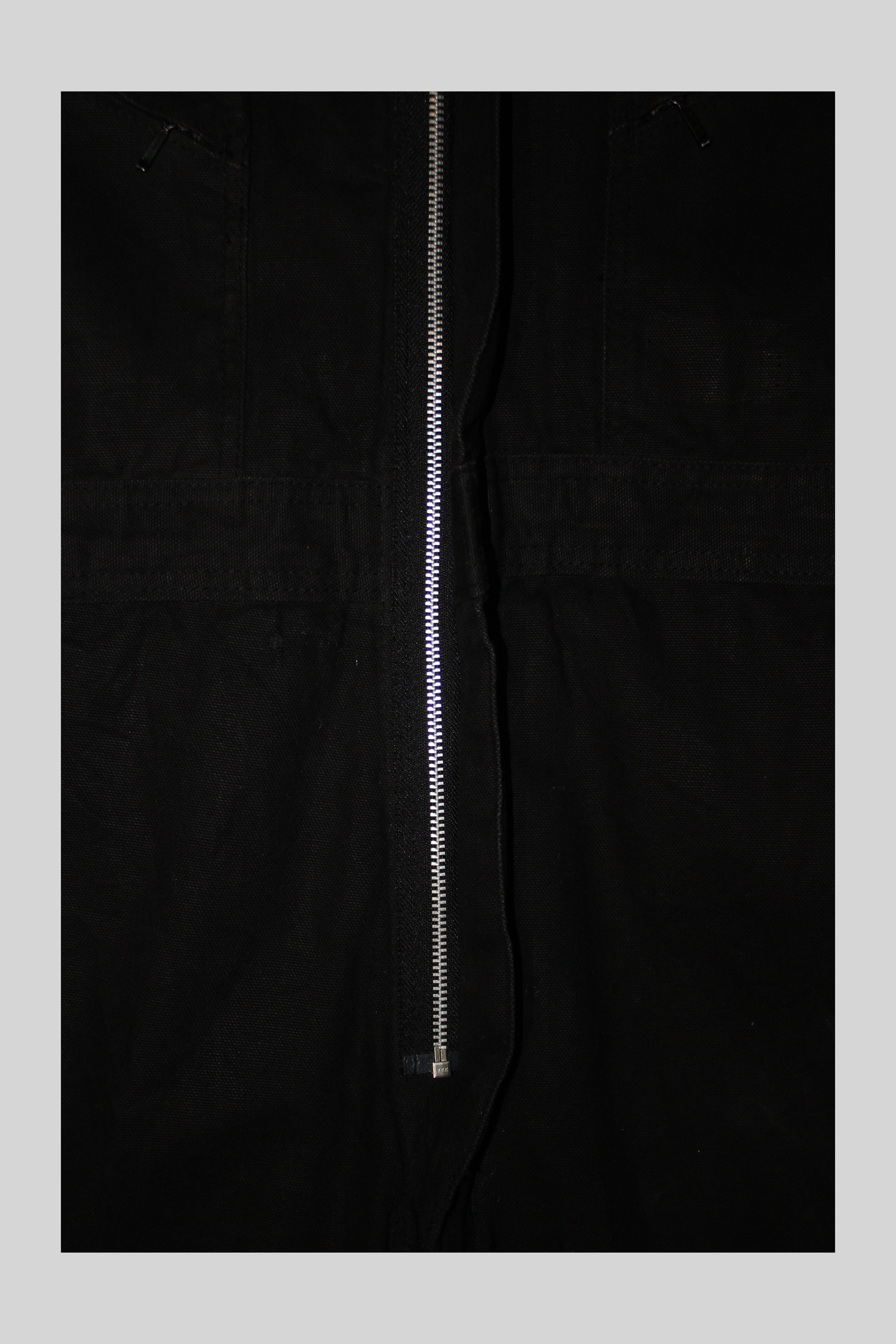 ALL IN ONE LONG COAT(BLACK)