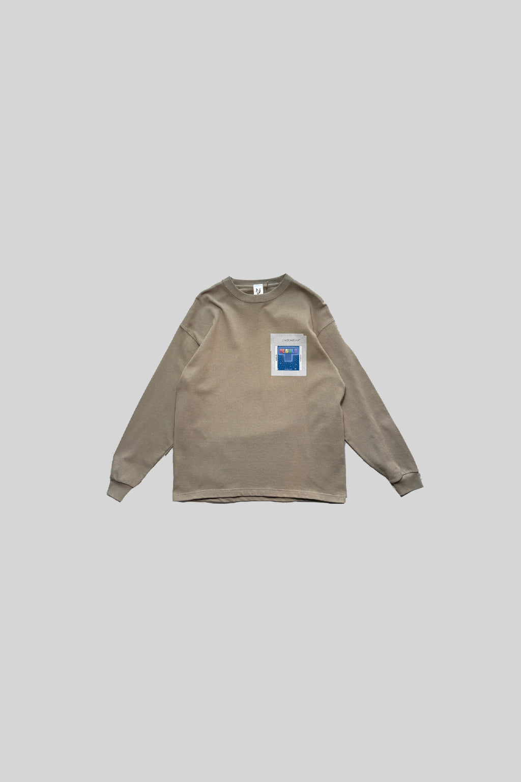 REBUILD L/S TEE(BEIGE)