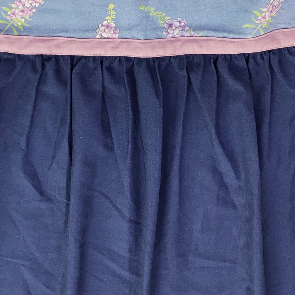 [Michelle Machoto] Michelle Machoto Angelonia Print Long Wide Gather Apron D-0004