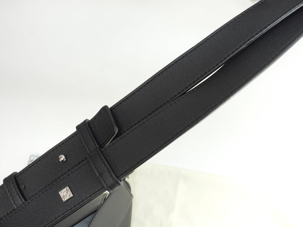 ロエベ ハンモック スモール レザー黒 ハンドバッグ ショルダーバッグ 極美品@471706
