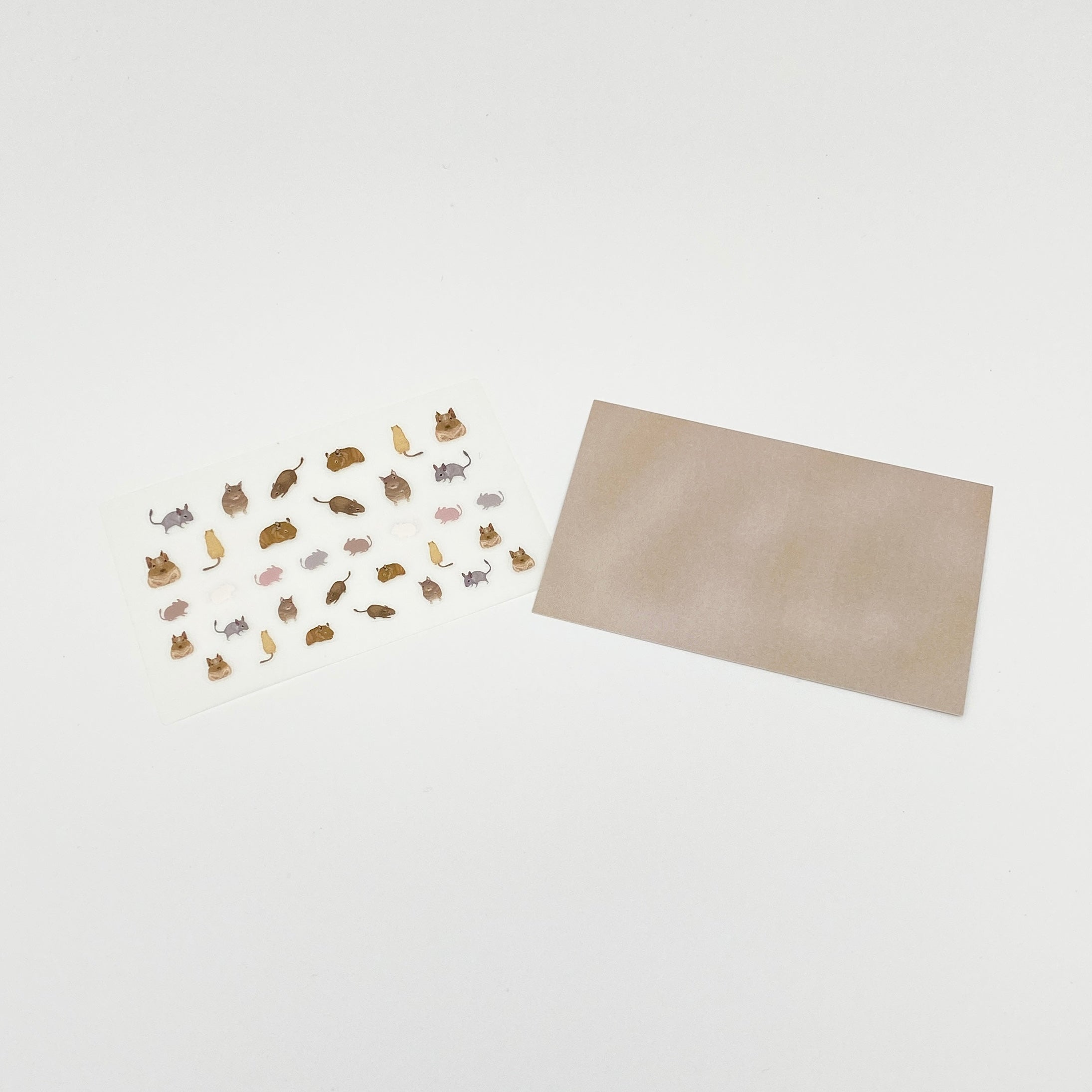 Degu nail stickers