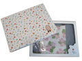 [Michelle Machoto] Michelle Machoto Angelonia Print Long Wide Gather Apron D-0004