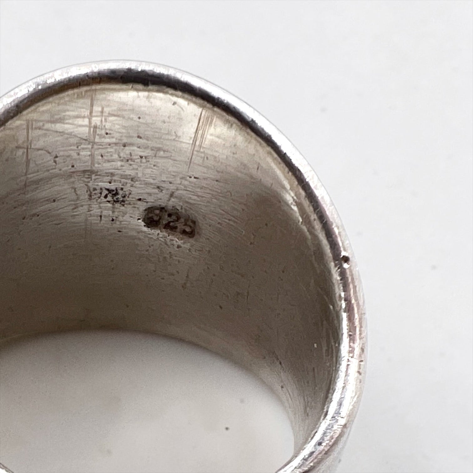 Vintage Sterling Silver 925 Ring Silver Ring Ring Size 15 Indian Jewelry Stamp Work Native