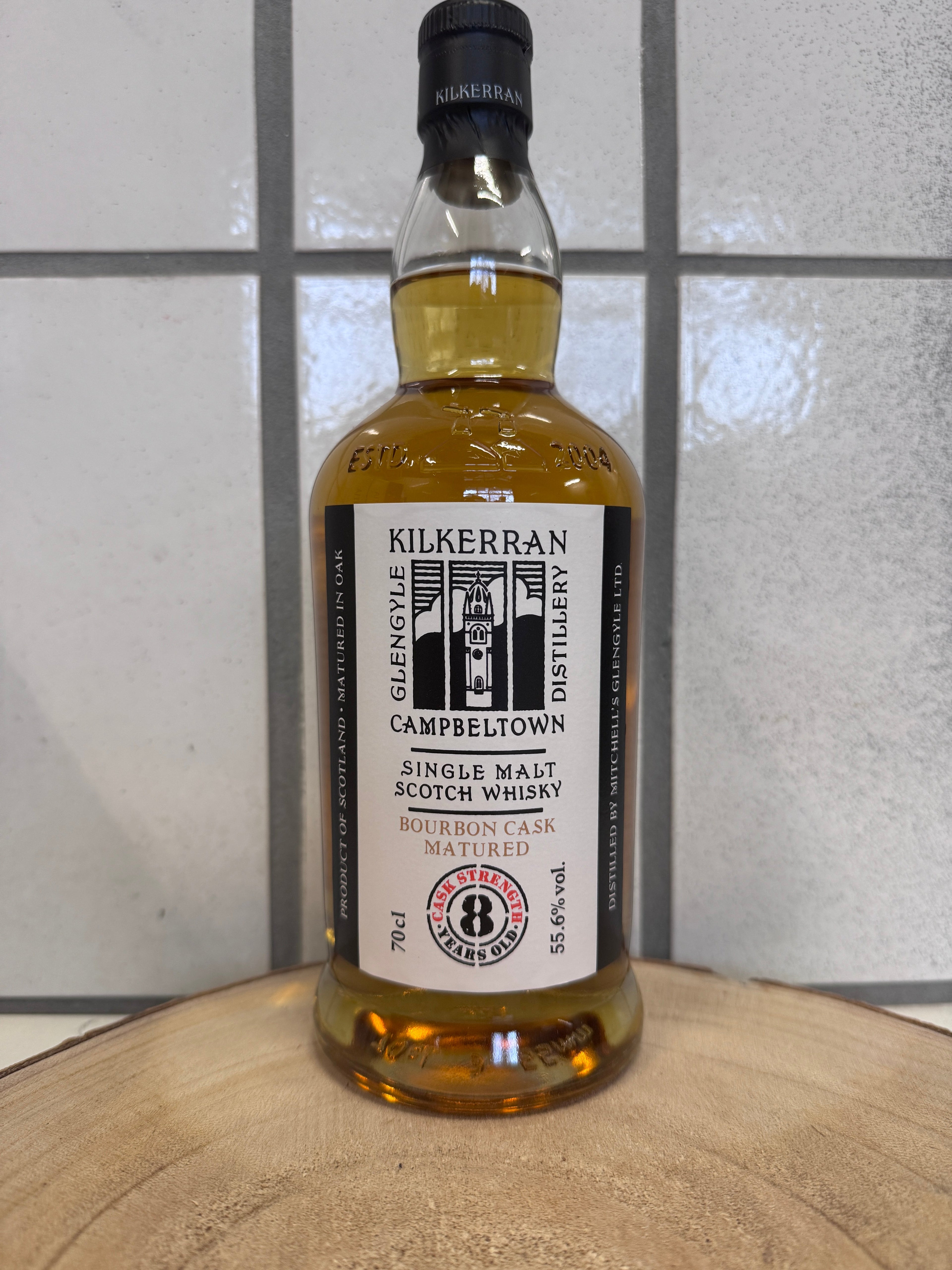キルケラン　バーボンカスク　Kilkerran Bourbon Cask　8年　バッチNo.11　55.6％