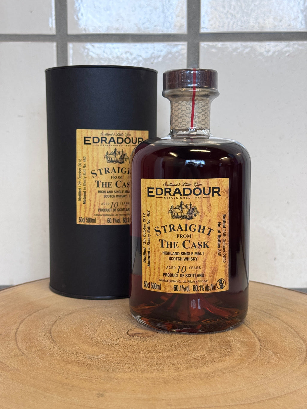 エドラダワー 10年 SFTC #462　Edradour 2012 Straight From The Cask - Sherry Cask Matured　60.1%