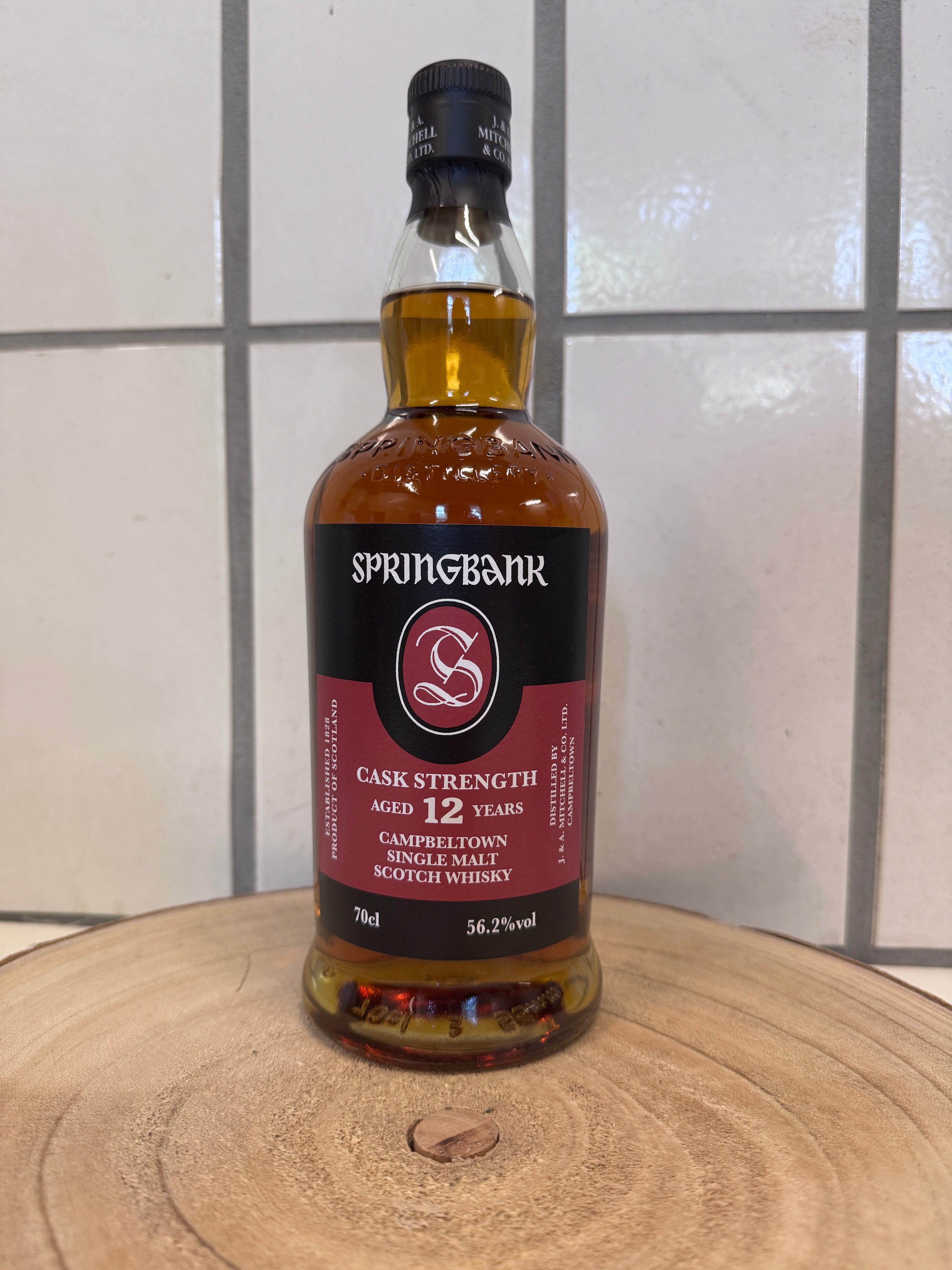スプリングバンク　12年　カスク 　ストレングス　56.2％　2024年リリース　バッチ26　Springbank 12-year-old Cask Strength