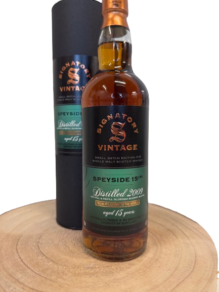 シグナトリー　シークレット　スペイサイド（M）　バッチ＃18　15年　Speyside (M) Small Batch Edition #18